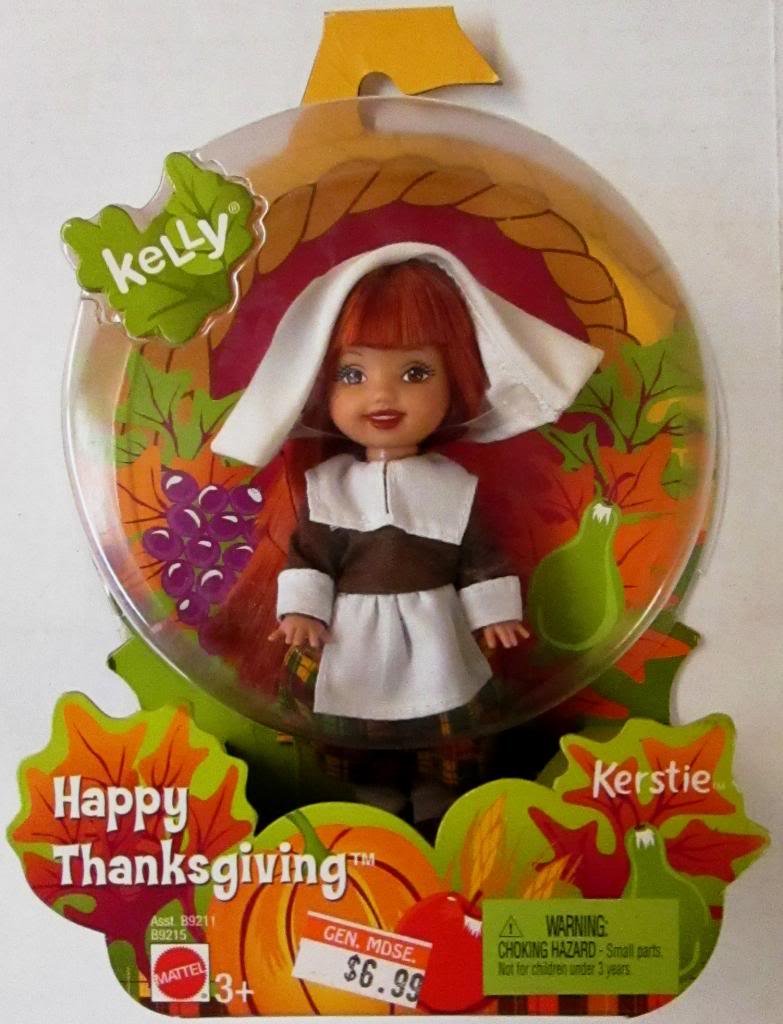 Kelly HAPPY THANKSGIVING KERSTIE Doll from Mattel