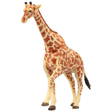 Kid Galaxy 9" Posable Safari Animal Set - Tiger, Zebra, Giraffe 9" (3 Piece), Orange, Yellow, Brown, Black, White