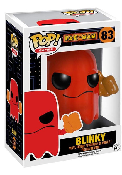 Funko POP Games: Pac-Man - Blinky Action Figure