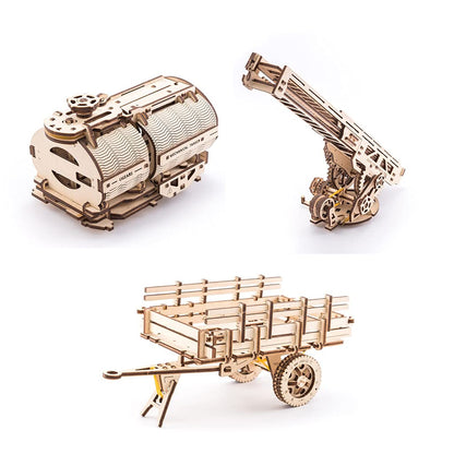 UGears UGM-11 Truck and Set of Additions