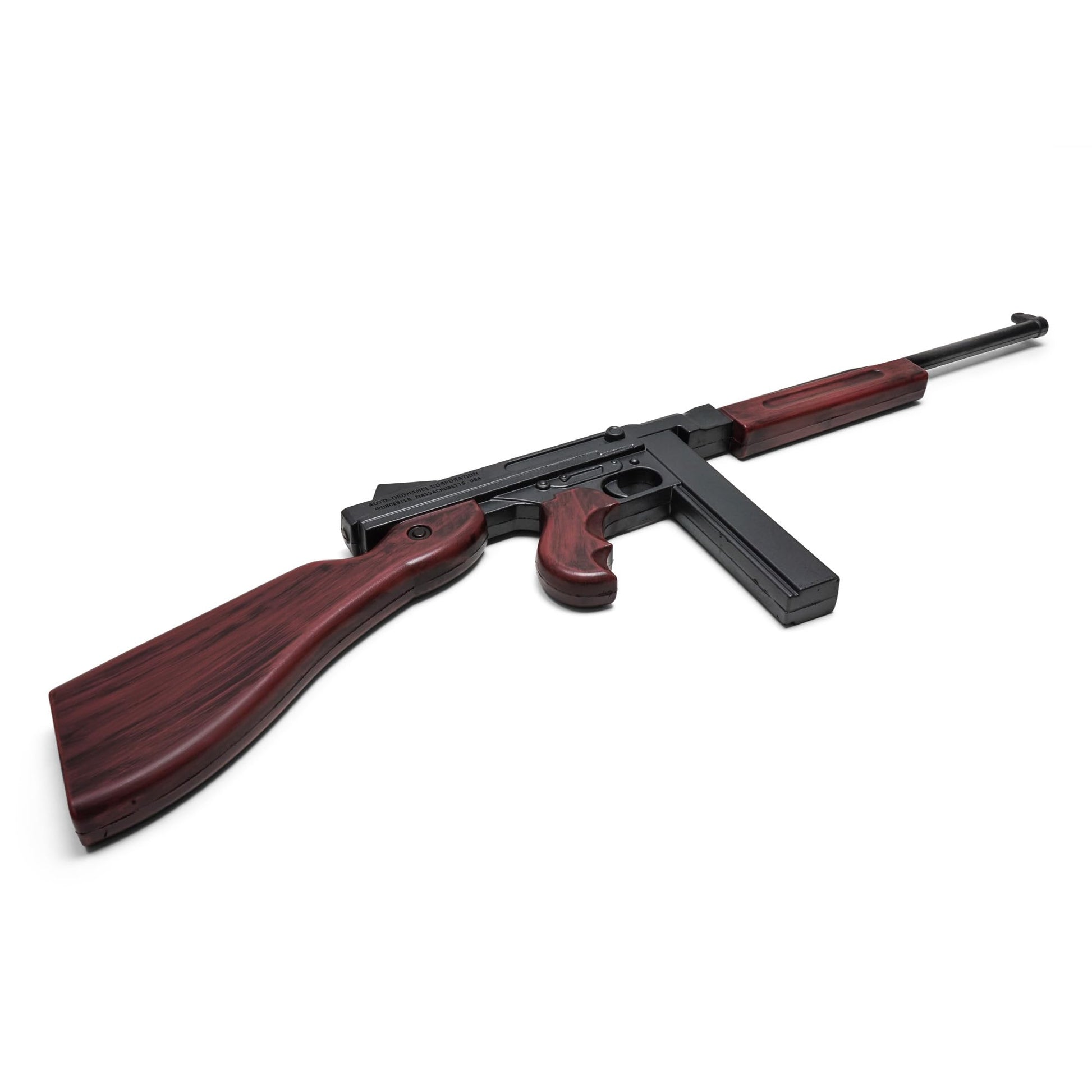 34.5” Foam Thompson M1 Carbine Cosplay Prop | WWII Gangster Era Collectible Foam Replica Perfece for Cosplay and Costume, Collection Gift, Display