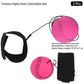 Sndperiexam 2Pcs Rose Red Baseball Bouncy Wrist Balls on a String, Rubber Rebound Wristband Balls Sports Wrist Return Ball on Elastic String