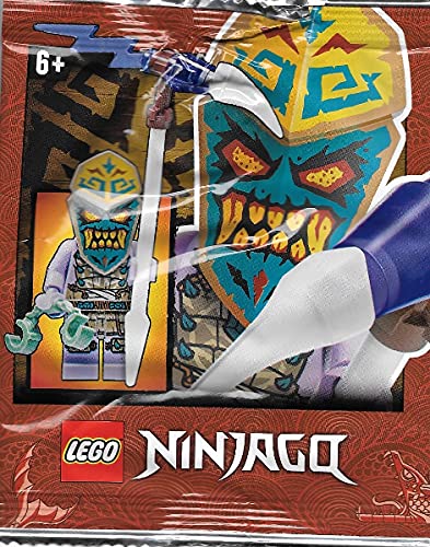 LEGO Ninjago: Thunder Keeper Minifig with Lightning Staff