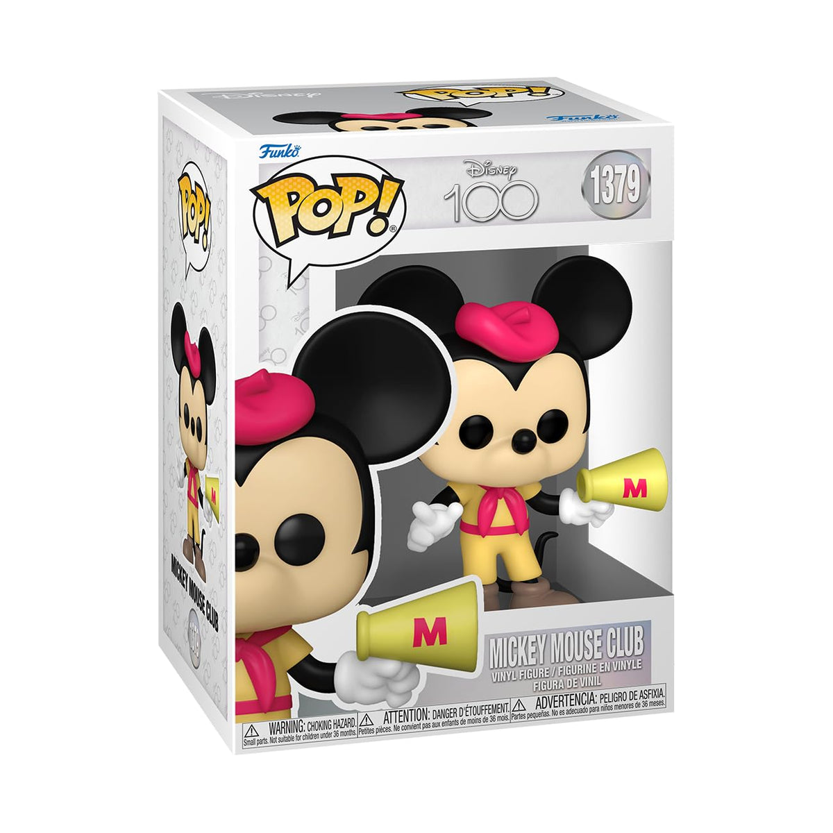 Funko POP! Disney: Mickey Mouse Club - Mickey - Collectable Vinyl Figure - Gift Idea - Official Merchandise - for Kids & Adults - Movies Fans - Model
