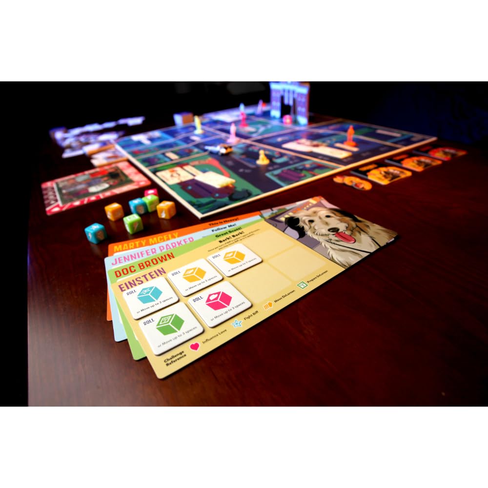 Funko Back to The Future - Back in Time Board Game for 2 - 4 players