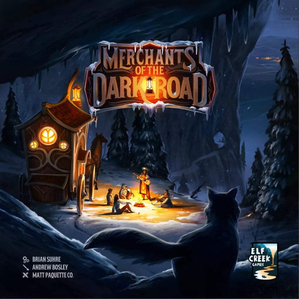 Merchants of The Dark Road Board Game (Standard Edition) - Strategic Resource Management & Engine-Building Game | Fantasy Adventure Tabletop Game