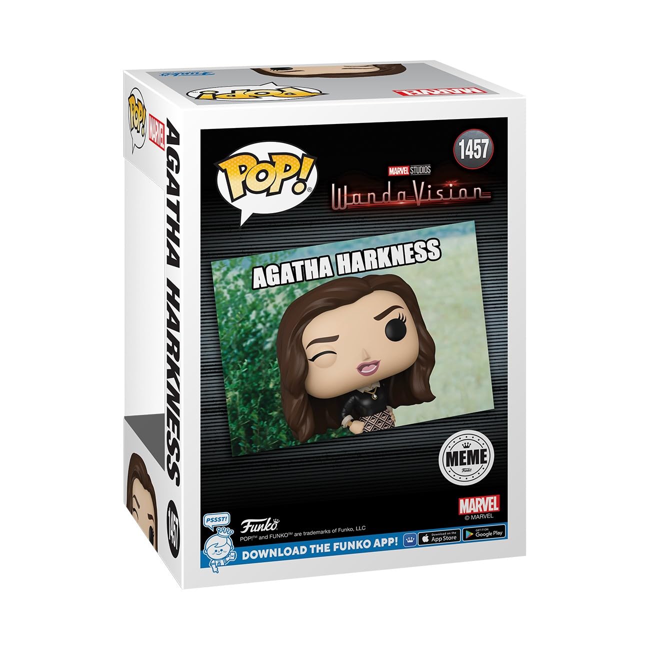 Funko POP TV: Meme - Agatha Harkness - WandaVision - Collectable Vinyl Figure - Gift Idea - Official Merchandise - for Kids & Adults - TV Fans - Model