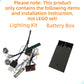GEAMENT LED Light Kit for Ideas Friends The Television Series Central Perk - Compatible with LEGO 21319 Building Blocks (Model Set Not Included)