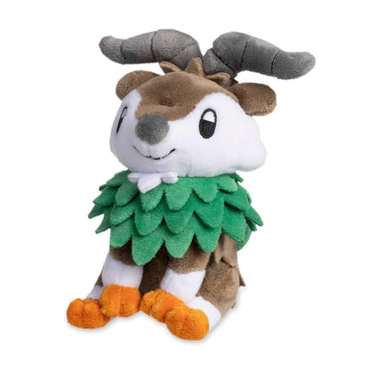 Pokémon Center: Skiddo Sitting Cuties Plush, 5 ¼ Inch