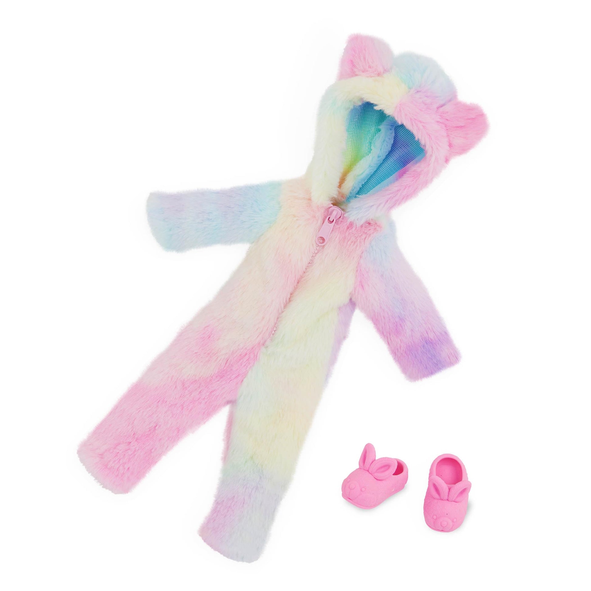 Glitter Girls - 14-Inch Fashion Doll - Pink Hair & Violet Eyes - Fluffy, Multicolored Onesie - Bed & Accessories - 3+ Years - Rafa & Bedtime Playset
