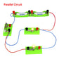 OSOYOO Electricity Circuit Learning Kit for Science Study,Series Circuit Parallel Circuit, Physics Experiments Learning Tool