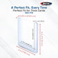BCW Supplies 240 Pt. Thick Card Topload Holder (10 Count Pack)