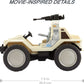 Hot Wheels Disney Pixar RC, Remote-Control Lightyear Space Commander UTV for Collectors & Kids