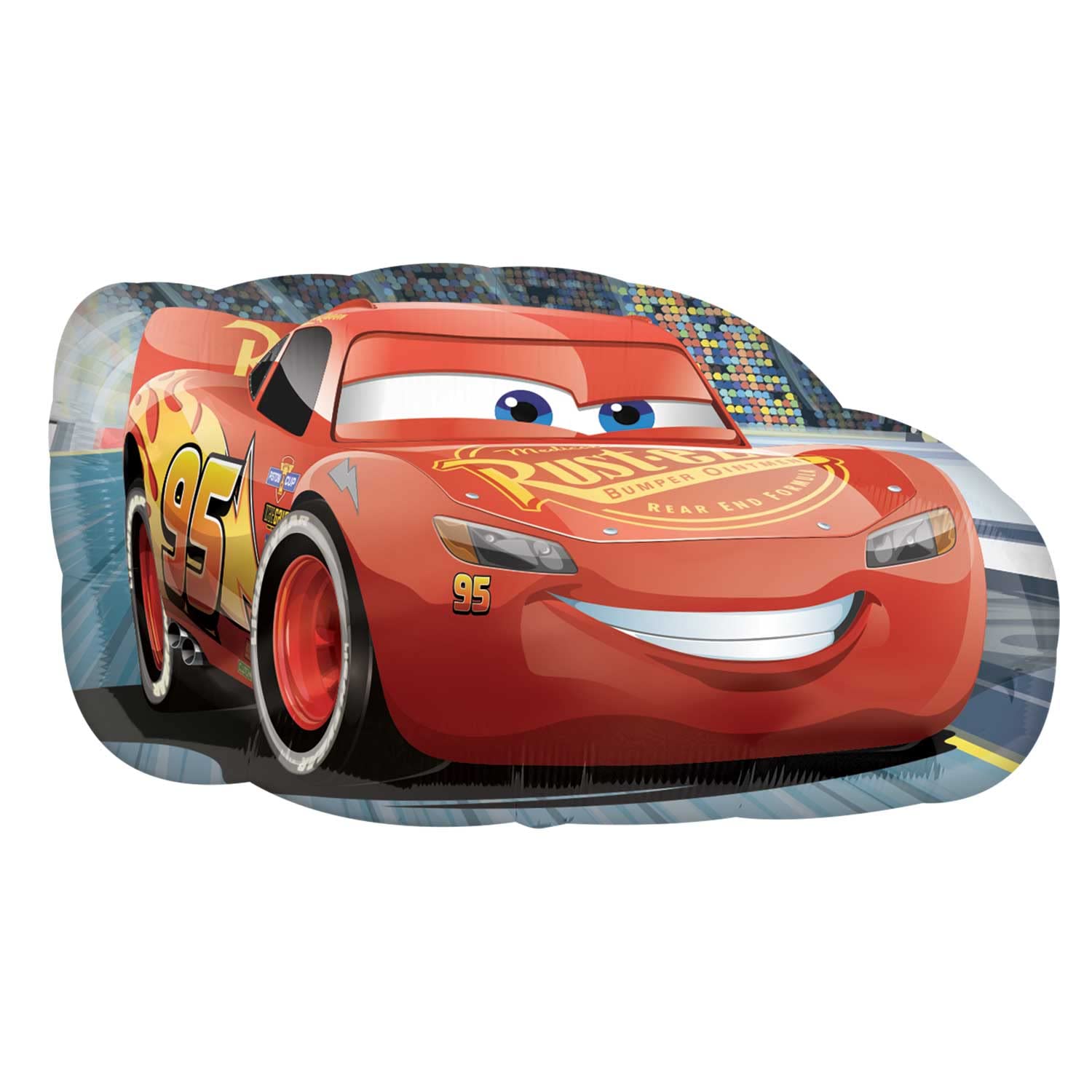 Amscan 3537001 "Super/Shape Lightning McQueen" Balloon