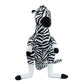Randimals Zebra Style Kangaroo Plush Stuffed Toy 15”, Soft & Huggable, Premium Quality Hybrid Animal Friend Encourages Adventure & Imagination