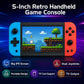 X51 Handheld Game Console - 5.1 Inch HD IPS Display, 32GB, Built-in Retro Arcade Games, Linux System, Rechargeable Battery, Portable Gaming Player