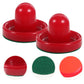 8PCS 76MM air Hockey Pushers Pucks Replacement Kids Adult Party Playing Game air Hockey Equipment Accessories(Red)