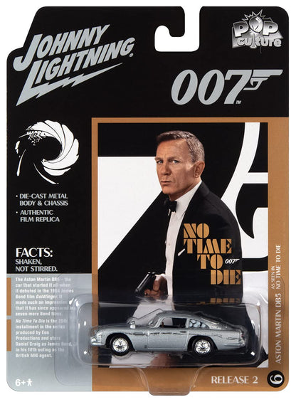 James Bond - No Time to Die - Bullet Damaged 1964 Aston Martin DB5 - 1/64 Scale (JLPC004-JLSP160)
