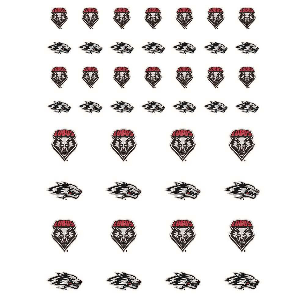 New Mexico Lobos Small Sticker Sheet - 2 Sheets