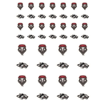 New Mexico Lobos Small Sticker Sheet - 2 Sheets
