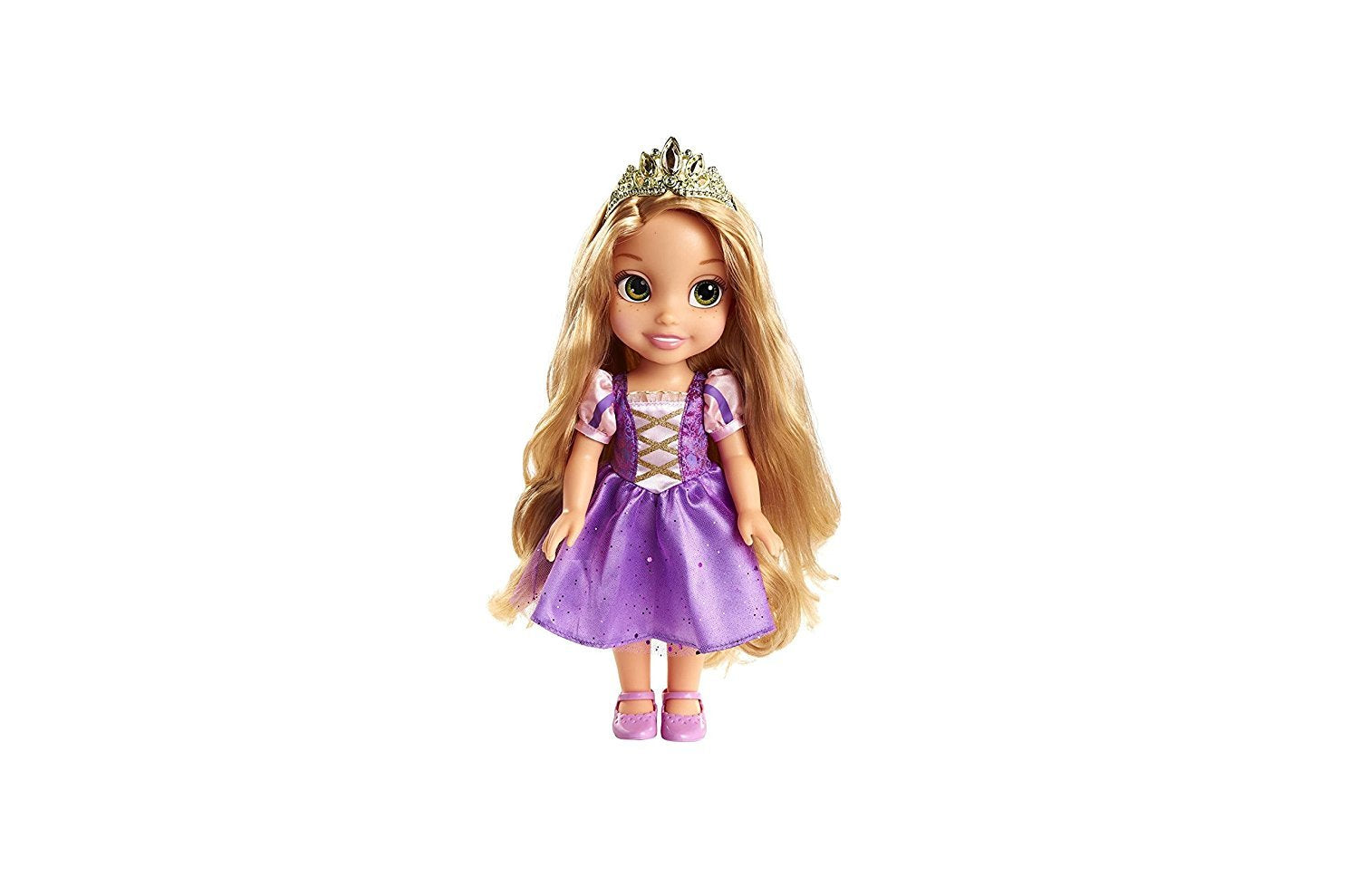 Jakks Pacific Keys to the Kingdom Rapunzel Toddler Doll with Royal Reflection Eyes that Shine and Shimmer