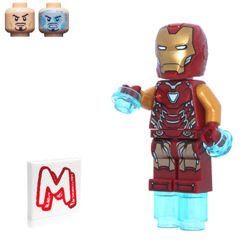 LEGO Marvel Super Heroes Avengers Endgame Minifigure - Iron Man Mark 85 Armor (with Blasters) 76131