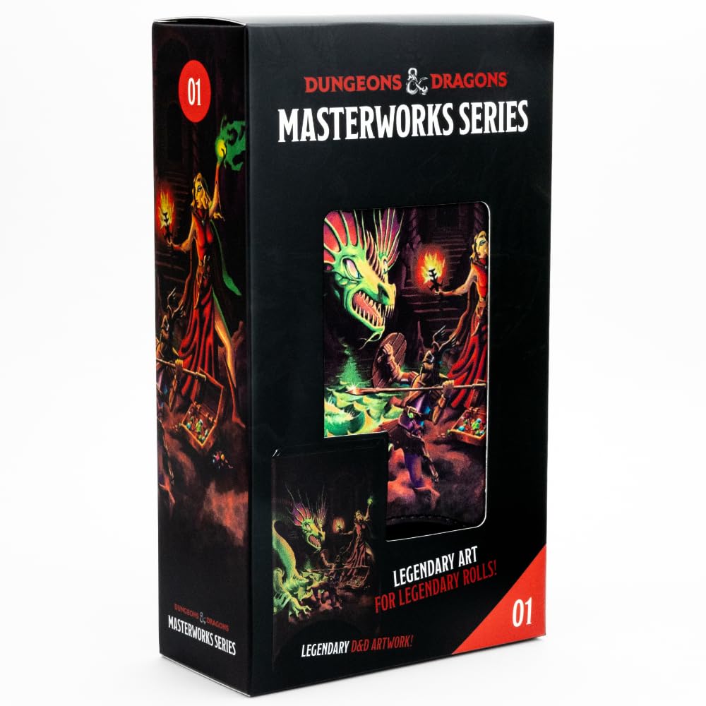 Fanroll Dungeons & Dragons D&D Masterworks Series Dice Tower: Erol Otus