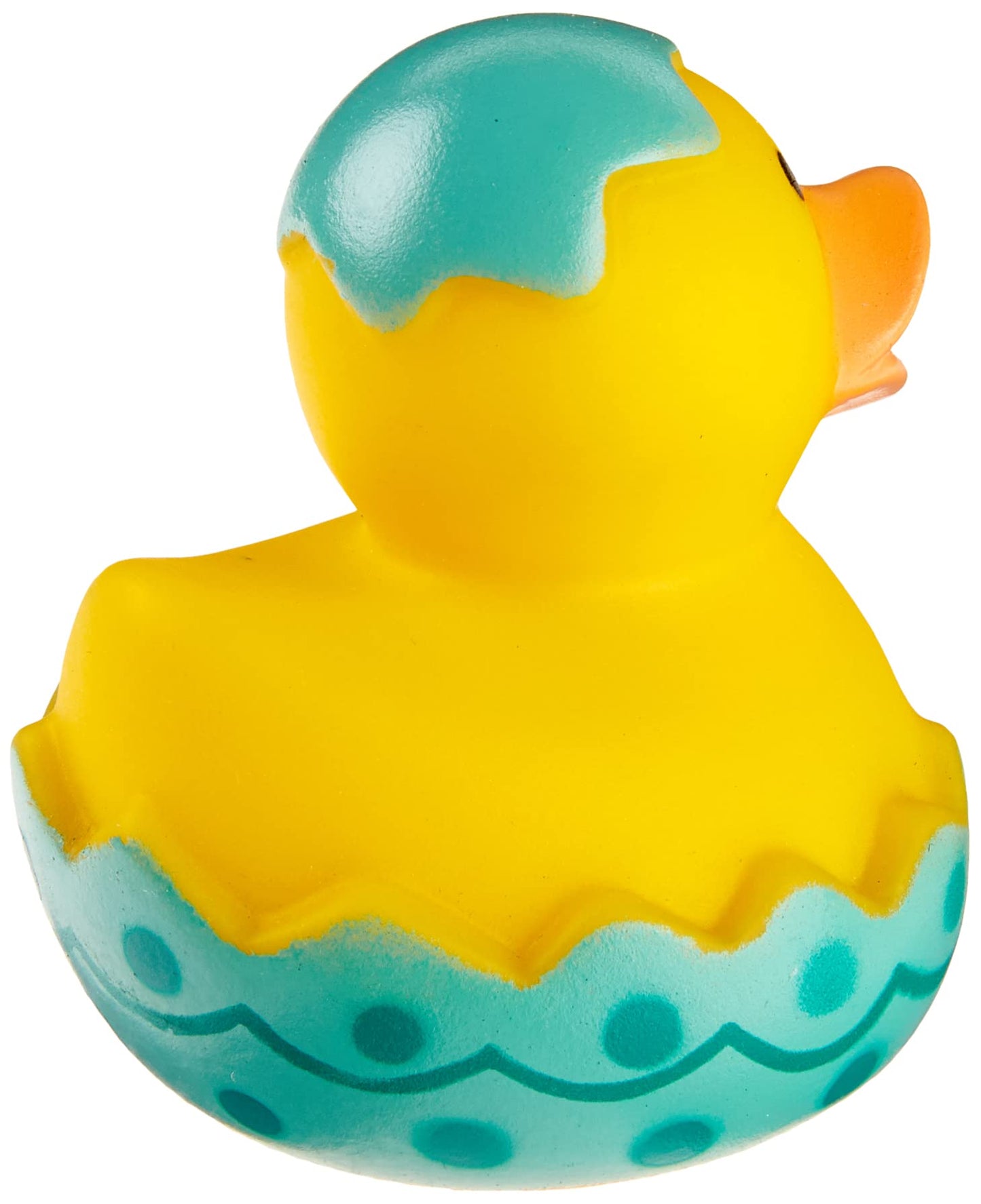 Adorable Teal Easter Rubber Duck - 2.25" x 2" (Pack of 1) - Holiday-Themed Bath Toy - Perfect Gift or Decoration