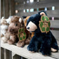 The Petting Zoo Bear Stuffed Animal, Gifts for Kids, Wild Onez Zoo Animals, Black Bear Plush Toy 9 inches