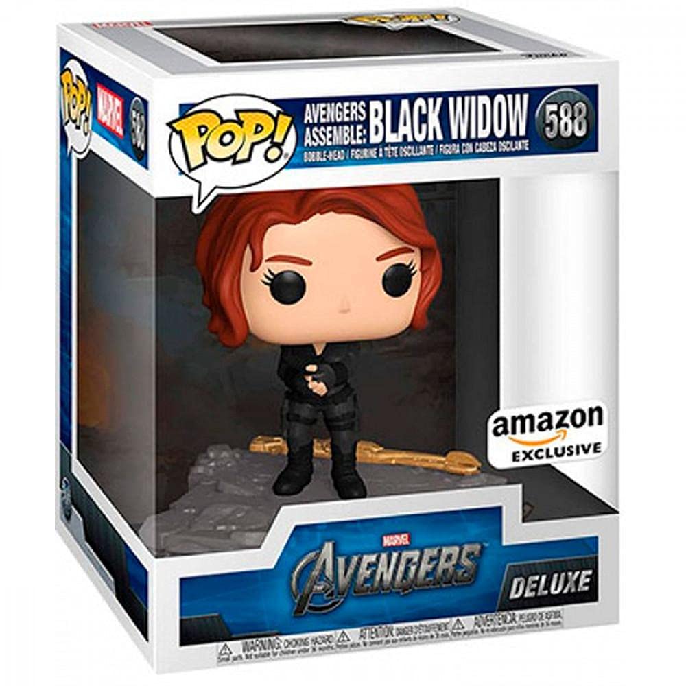 Funko Pop! Deluxe Marvel: Avengers Assemble Series - Black Widow, Amazon Exclusive, Figure 5 of 6