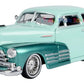 Motormax 1948 Chevrolet Aerosedan Fleetline Lowrider 1:24 Diecast Model Two-Tone Green Get Low Series 79027 by All Star Toys