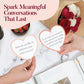 Eluvate 150 Relationship Building Conversation Starters, Romantic Couple Card Game for Date Nights, Ideas, Fun Conversation Cards for Couples