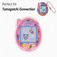 Geiomoo PC Cover for Tamagotchi Connection Case Virtual Reality Pet, Flexible Scratch Resistant Protective (Pink)