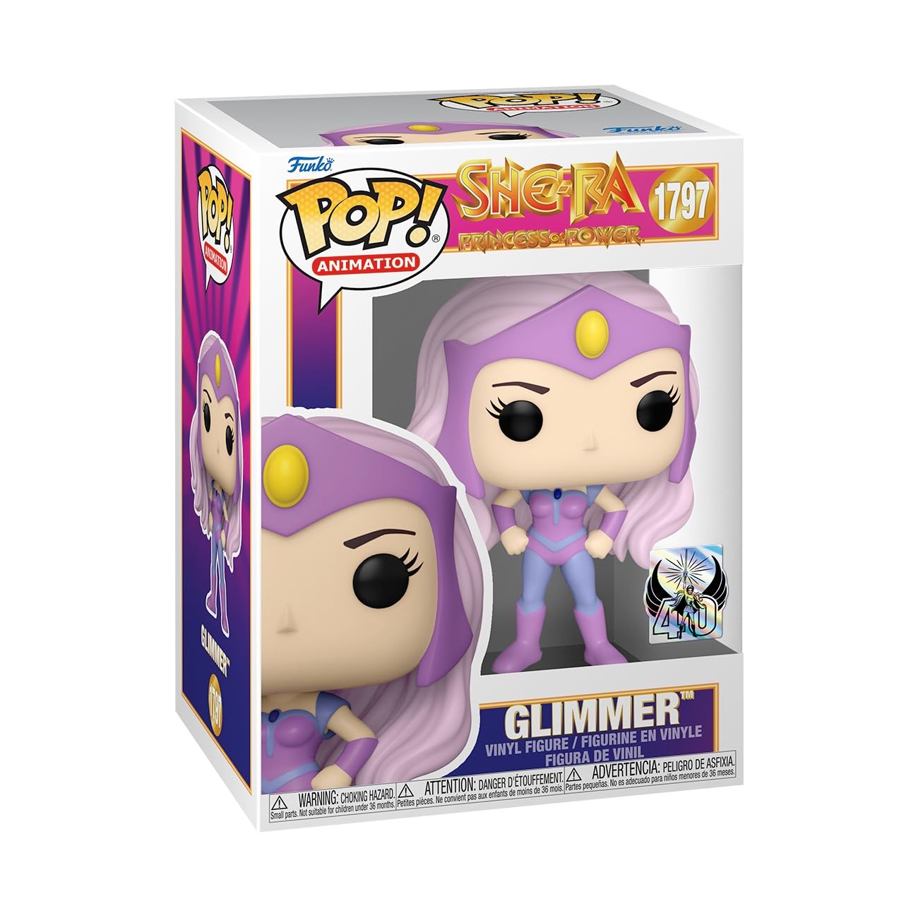 Funko Pop Vinyl: She-Ra - Glimmer - Masters of The Universe - Collectable Vinyl Figure - Gift Idea - Official Merchandise - Toys for Kids & Adults