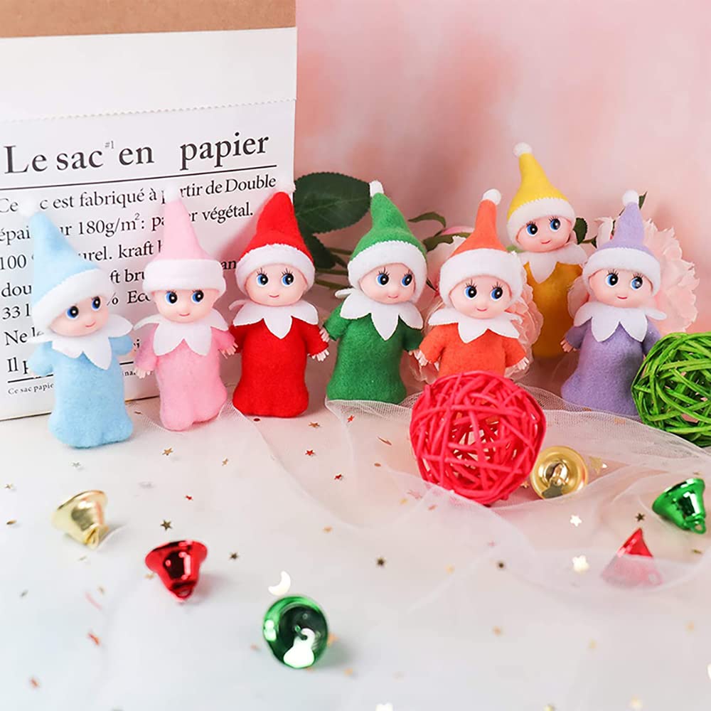 JHBEMAXS Mini Elf Baby Twins Kindness Tiny Elves Dolls Set (Pack of 14 PCS)