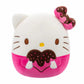Squishmallow Sanrio Valentine 8" Chocolate Hello Kitty Plush Toy - Officially Licensed Kellytoy - Collectible Soft & Squishy Stuffed Animal Toy - Gift