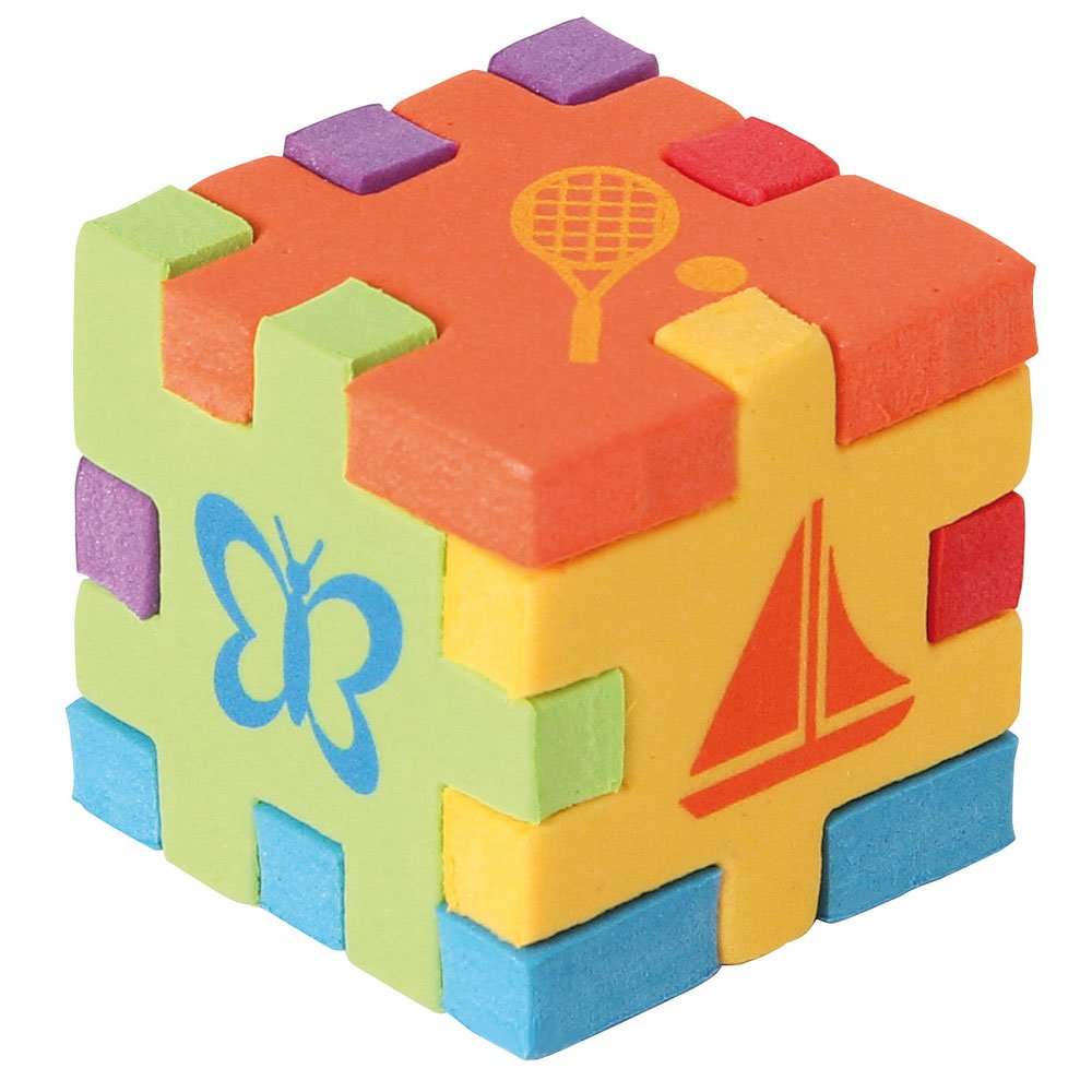 Happy Cube 11166 Little Genius 3D Puzzle 6 Pack