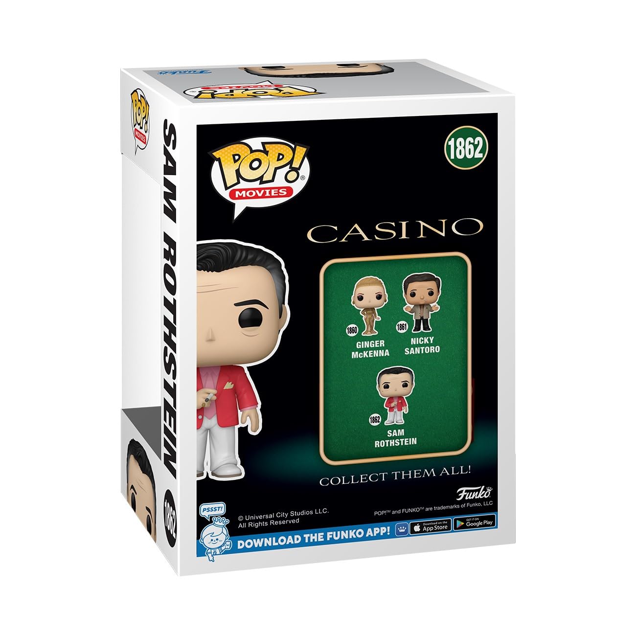 Funko POP Movies: Casino - Sam 'Ace' Rothstein - Collectable Vinyl Figure - Gift Idea - Official Merchandise - for Kids & Adults - Movies Fans - Model