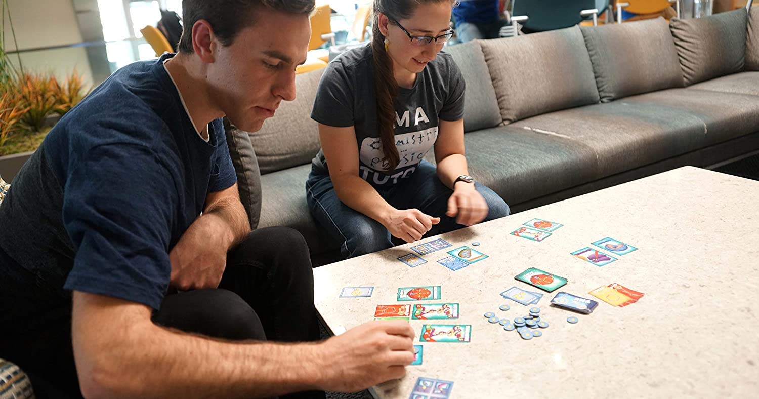 Genius Games Peptide: A Protein Building Game | A Strategy Card Game with Accurate Science for Gamers and Teachers | Teaches Amino Acids, mRNA