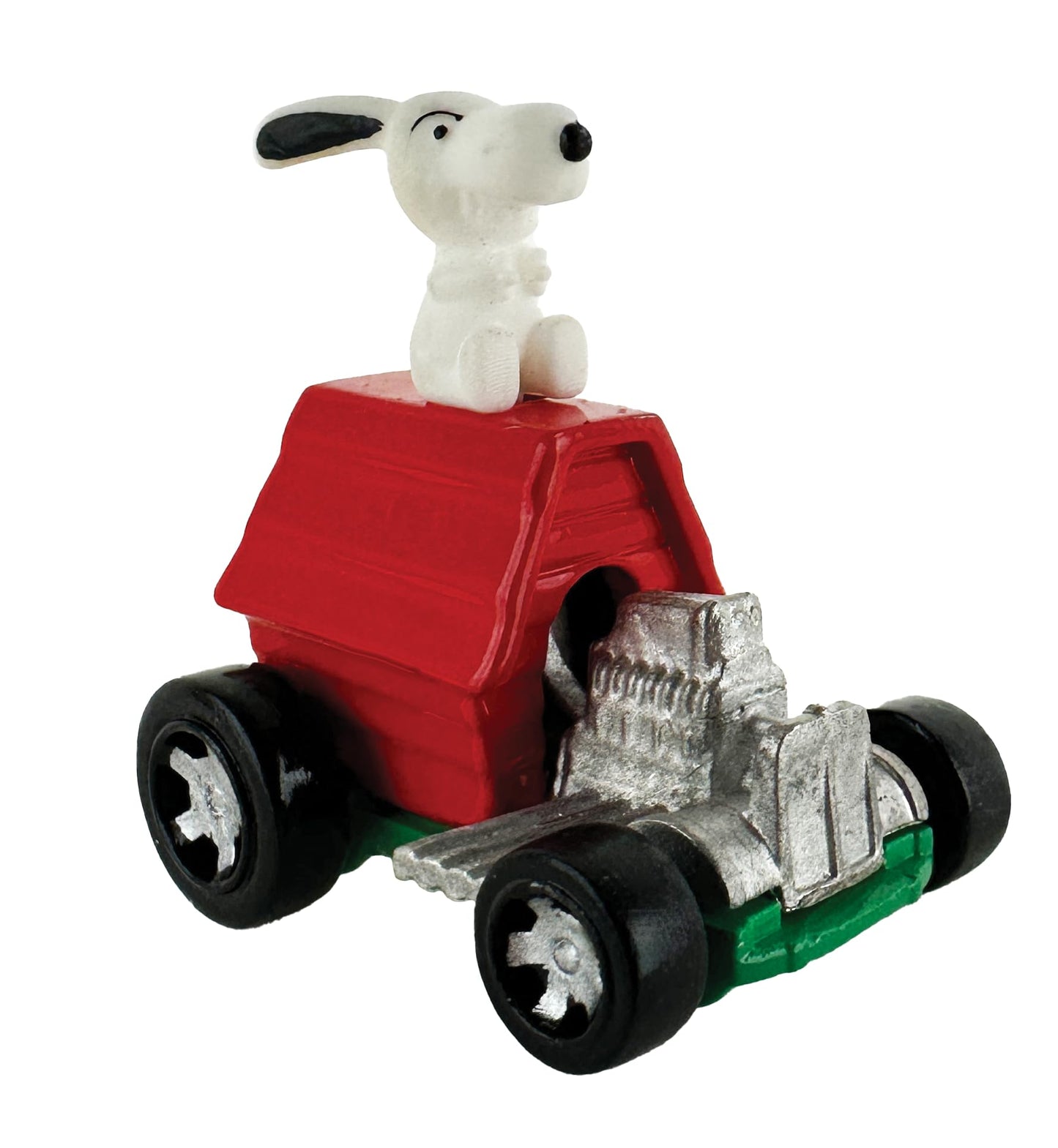 World’s Smallest Hot Wheels Snoopy, Miniature Peanuts World War Flying Ace Car, Die-Cast Metal with Real Working Wheels, Includes Collector Case