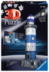 Ravensburger Lighthouse Night Edition 216 Piece 3D Jigsaw Puzzle for Kids and Adults - 12577 - Easy Click Technology Means Pieces Fit Together