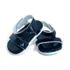 18 Inch Doll Shoes- Bright Colored Sandals for Your 18 Inch Kennedy and Friends Fashion Girl Dolls (Navy Blue)