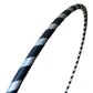 36 inch Dance Hula Hoop | Lighter Weight at 11 oz | Made in the USA Black