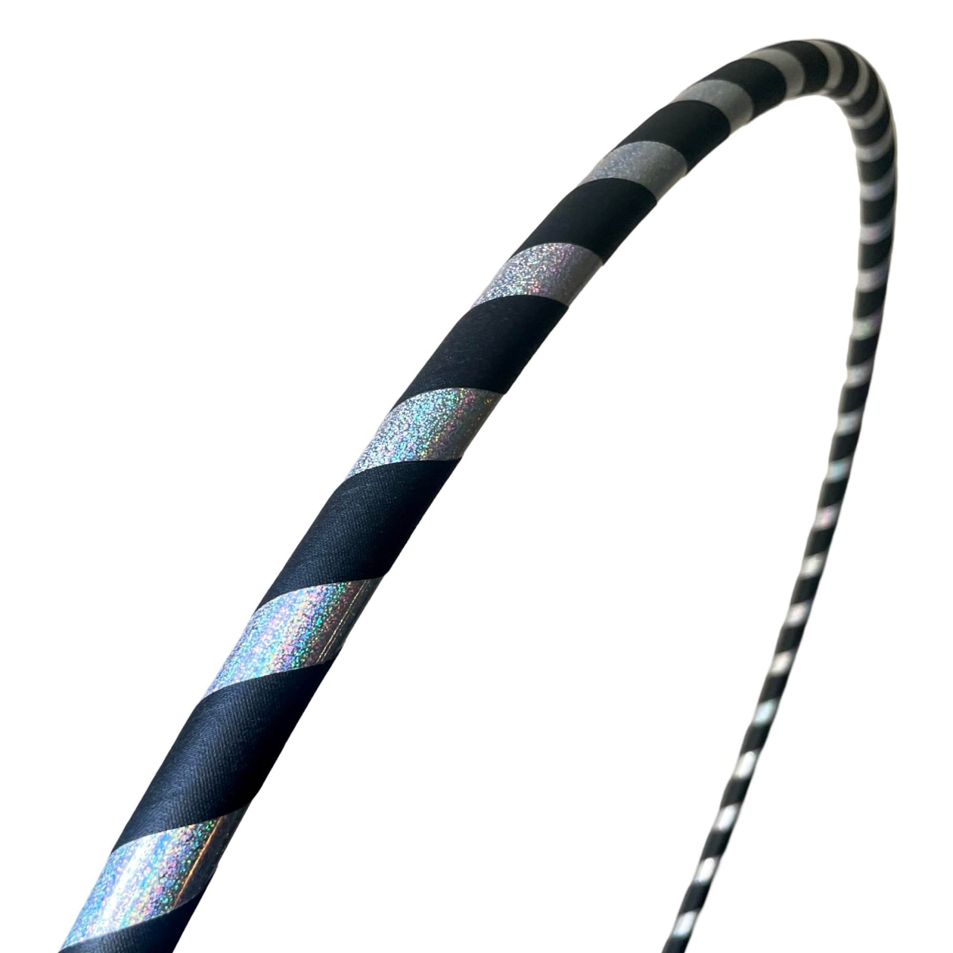 36 inch Dance Hula Hoop | Lighter Weight at 11 oz | Made in the USA Black