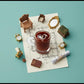 1Pc Brown Miniature Coffee Cups, Model Dollhouse Doll House Accessories, Christmas Birthday Gifts for Friends Ornament Mini Decor Dollhouse