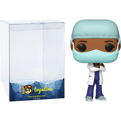 Frontline Heroes: Fun ko P o p ! Vinyl Figurine Bundle with 1 Compatible 'ToysDiva' Graphic Protector (SE - 54156 - B)