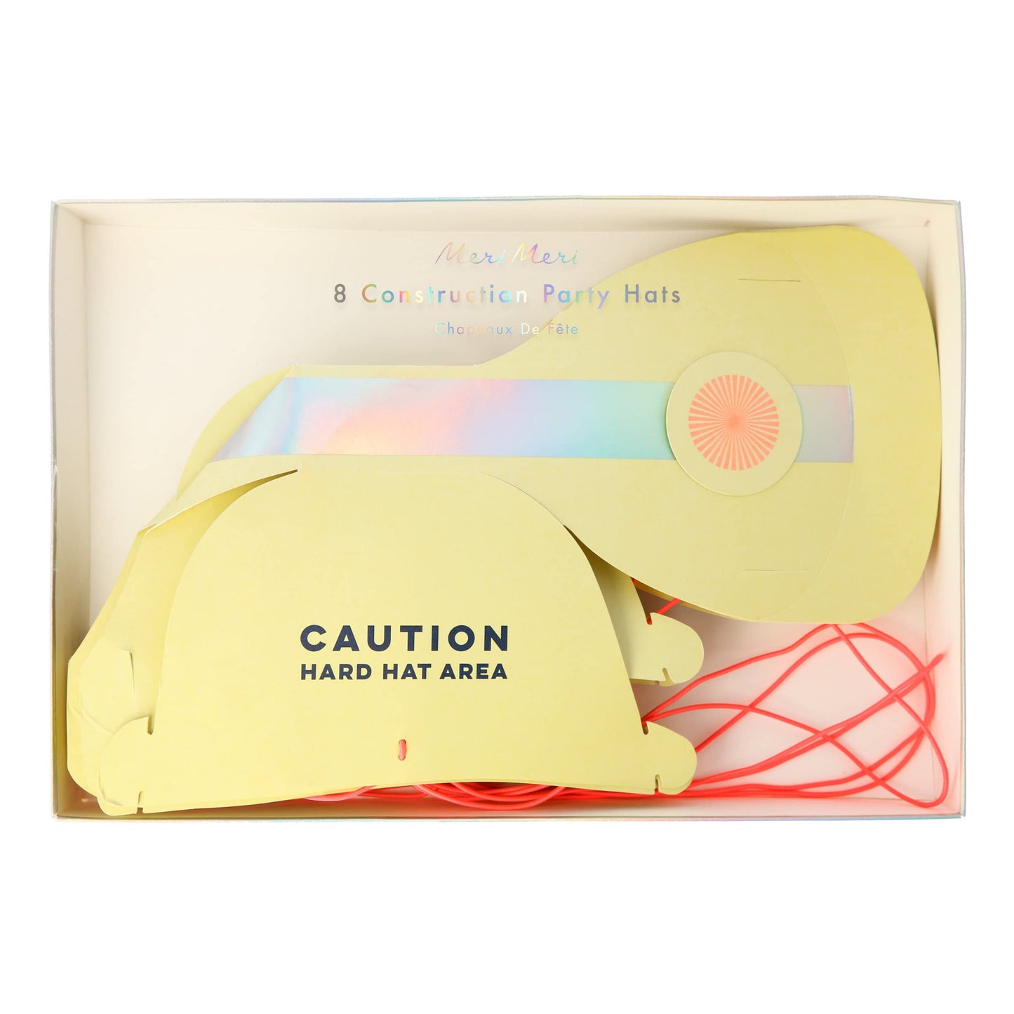 Meri Meri Construction Party Hat (Pack of 8)