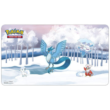 Ultra PRO - Pokémon Gallery Series Frosted Forest Articuno Playmat - Card Playmat Great for Card Games and Battles Against Friends, Perfect for at