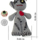 Bersie Handmade Voodoo Doll - Ashy