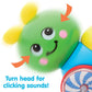 Kidoozie Press N Go Inchworm - Developmental Toy for Toddlers and Preschool Age Children